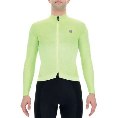 Uyn Maglietta a manica lunga gialla - Abbigliamento invernale per ciclismo Uyn Maglietta a manica lunga gialla - Abbigliamento invernale per ciclismo