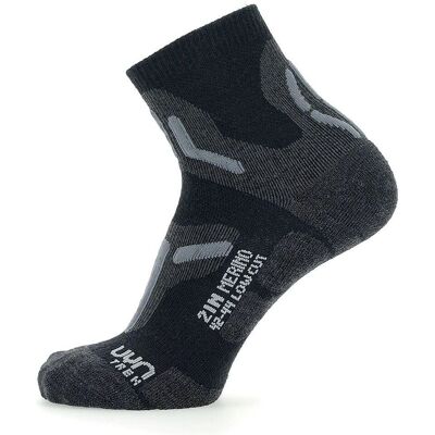 UYN Trekking 2in Merino Low Cut Herren schwarz 39/41 schwarz male UYN Trekking 2in Merino Low Cut Herren schwarz 39/41 schwarz male