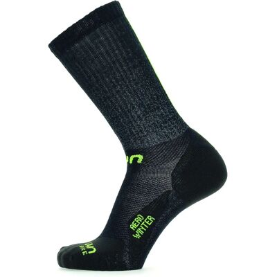 Uyn Calzini Invernali Aero - Nero - Merino - Aero - Inverno Uyn Calzini Invernali Aero - Nero - Merino - Aero - Inverno