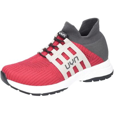Chaussures Nature Tune UYN pour femmes - Laine mérinos, Multisport - Bordeaux/Gris - Publicité Chaussures Nature Tune UYN pour femmes - Laine mérinos, Multisport - Bordeaux/Gris - Publicité