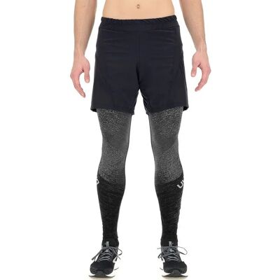 UYN Exceleration Shorts 2in1 - Black - Heatmemory - Texlyte Nano - Shorts UYN Exceleration Shorts 2in1 - Black - Heatmemory - Texlyte Nano - Shorts