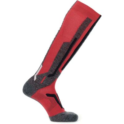 Uyn M Ski Merino Socks - Rouge - Noir - 35-38 - Chaussettes de ski Uyn M Ski Merino Socks - Rouge - Noir - 35-38 - Chaussettes de ski