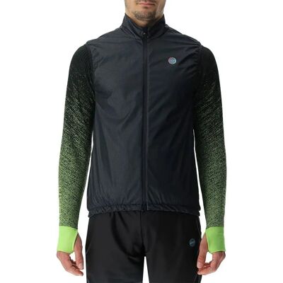 Gilet Coreshell da corsa UYN - Nero/Nero - Gilet Gilet Coreshell da corsa UYN - Nero/Nero - Gilet