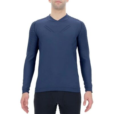 UYN Long_SL Blue Running Shirt - Sportswear UYN Long_SL Blue Running Shirt - Sportswear