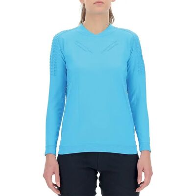 UYN Long SL Azul Danubio Camiseta Transpirable Unisex UYN Long SL Azul Danubio Camiseta Transpirable Unisex