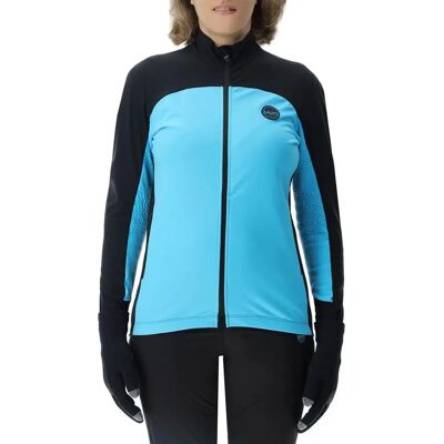 Veste de Ski de Fond Femme UYN - Turquoise/Noir - S - Publicité Veste de Ski de Fond Femme UYN - Turquoise/Noir - S - Publicité