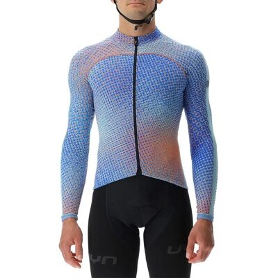 UYN Spectre Invierno Azul S Jersey - Sin Costuras, Transpirable, Termorregulador UYN Spectre Invierno Azul S Jersey - Sin Costuras, Transpirable, Termorregulador