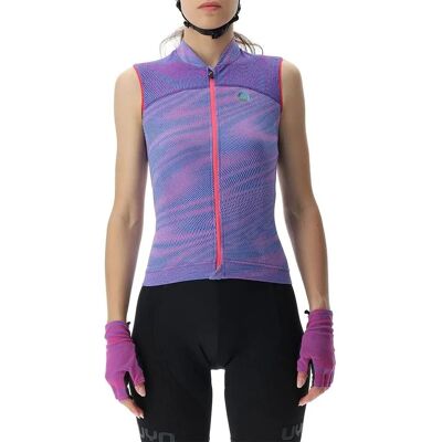Maglia senza maniche Biking Wave Donna - Viola Vivace - S Maglia senza maniche Biking Wave Donna - Viola Vivace - S