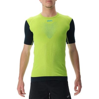 Maglietta da corsa UYN PB42 - Giallo Zolfo/Nero - S Maglietta da corsa UYN PB42 - Giallo Zolfo/Nero - S