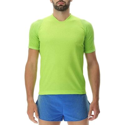 UYN Running Exceleration Lime - Maglietta UYN Running Exceleration Lime - Maglietta
