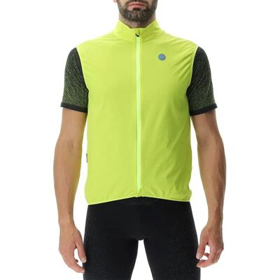 Gilet da corsa antivento giallo UYN Masterwind - Gilet Gilet da corsa antivento giallo UYN Masterwind - Gilet