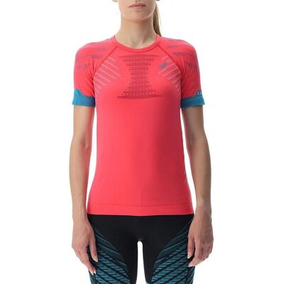 UYN Woman Running Ultra1 Shirt Rose Red - Running Shirt UYN Woman Running Ultra1 Shirt Rose Red - Running Shirt