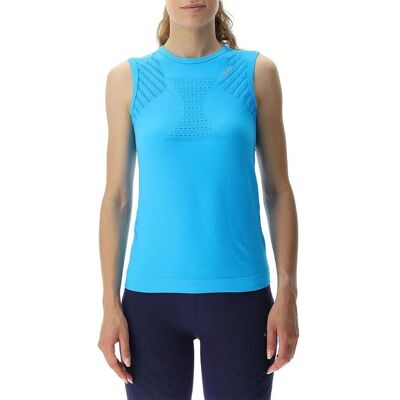 UYN Workhard Bleu M - T-Shirt Sans Manches pour Fitness - Publicité UYN Workhard Bleu M - T-Shirt Sans Manches pour Fitness - Publicité