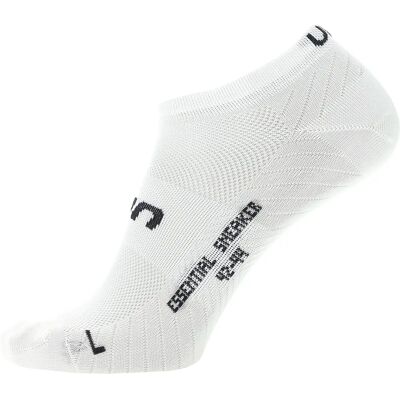 Uyn Essential Sneaker Socken 2er Pack - Weiß - Größe 35-38 Uyn Essential Sneaker Socken 2er Pack - Weiß - Größe 35-38