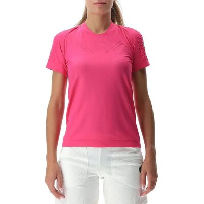 UYN Pink Peacock Run Fit T-Shirt - Running & Sport UYN Pink Peacock Run Fit T-Shirt - Running & Sport