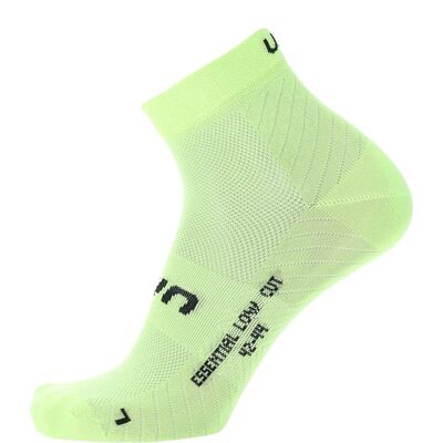 Uyn Essential Low Cut Socks - Pack Multisport - Acid Lime - 35-38 Uyn Essential Low Cut Socks - Pack Multisport - Acid Lime - 35-38
