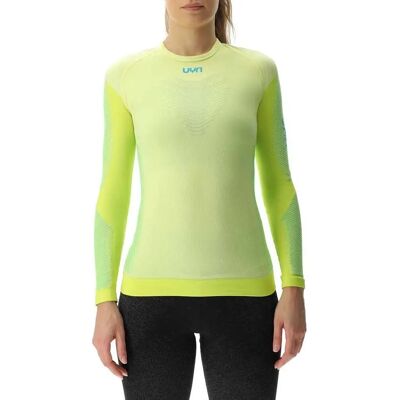 UYN Woman Running PB42 Long Sleeve Shirt - Yellow - Running Shirt UYN Woman Running PB42 Long Sleeve Shirt - Yellow - Running Shirt