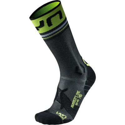 Uyn Runners ONE Mid Socks - Grau Melange - Leichte Laufsocken Uyn Runners ONE Mid Socks - Grau Melange - Leichte Laufsocken