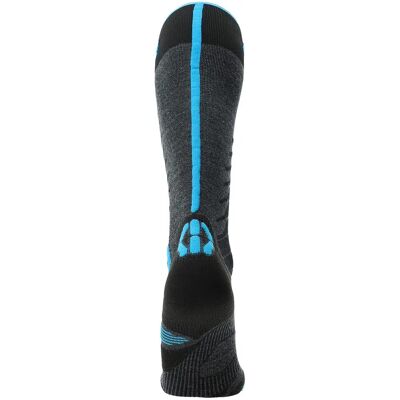 UYN Ski ONE Merino Socks Gris - Chaussettes de ski et snowboard pour homme - Taille 42-44 UYN Ski ONE Merino Socks Gris - Chaussettes de ski et snowboard pour homme - Taille 42-44