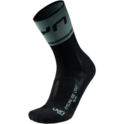 Uyn Cycling ONE Light Socks - Nero - Verde - Taglia 42-44 Uyn Cycling ONE Light Socks - Nero - Verde - Taglia 42-44