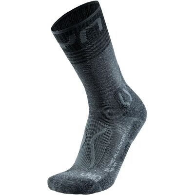 UYN Trekking One All Season Mid - Natürliche Faser Sportsocken - Grau UYN Trekking One All Season Mid - Natürliche Faser Sportsocken - Grau
