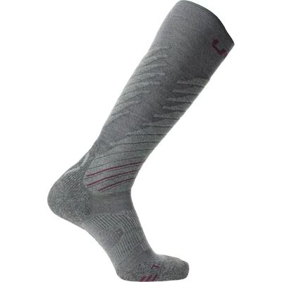 Uyn Ski Comfort One Chaussettes - Gris / Violet - EU 35-36 - Publicité Uyn Ski Comfort One Chaussettes - Gris / Violet - EU 35-36 - Publicité