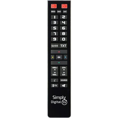 Superior Electronics Télécommande numérique simple - 2 appareils boutons larges - Publicité Superior Electronics Télécommande numérique simple - 2 appareils boutons larges - Publicité