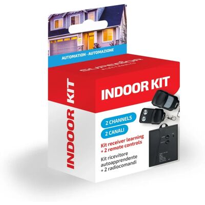 Kit récepteur radio Superior Electronics - 433 MHz, 2 canaux, intérieur - Publicité Kit récepteur radio Superior Electronics - 433 MHz, 2 canaux, intérieur - Publicité