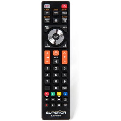 Superior Electronics SUPTRB008 Universale Fernbedienung - Fernbedienung Superior Electronics SUPTRB008 Universale Fernbedienung - Fernbedienung
