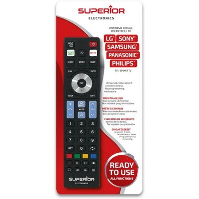 Universal fjärrkontroll Panasonic - Kontroll för Panasonic TV & Smart TV Universal fjärrkontroll Panasonic - Kontroll för Panasonic TV & Smart TV