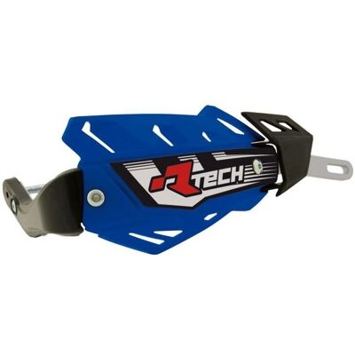 Protections de mains Flx - Unisexe - Bleu - Pour Enduro & Supermoto - Publicité Protections de mains Flx - Unisexe - Bleu - Pour Enduro & Supermoto - Publicité