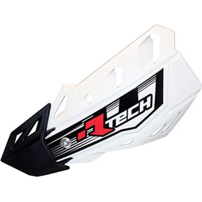 Protège-mains réglable Race Tech FLX blanc - Handguards - Publicité Protège-mains réglable Race Tech FLX blanc - Handguards - Publicité