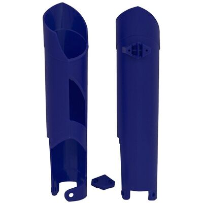 Protecteurs de fourche bleus RTECH pour Husaberg 2009-2014 - Publicité Protecteurs de fourche bleus RTECH pour Husaberg 2009-2014 - Publicité