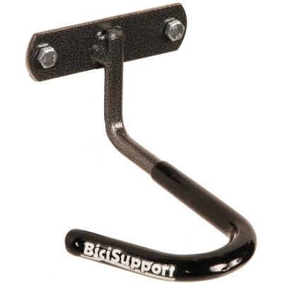 Bicisupport Wand- en plafondhaak - Zwart - Fietsophanghaak Bicisupport Wand- en plafondhaak - Zwart - Fietsophanghaak