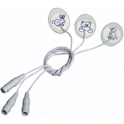 Electrodos ECG GIMA - 28x44 mm, Gel Líquido, Hembra 4mm - Electrodos Electrodos ECG GIMA - 28x44 mm, Gel Líquido, Hembra 4mm - Electrodos