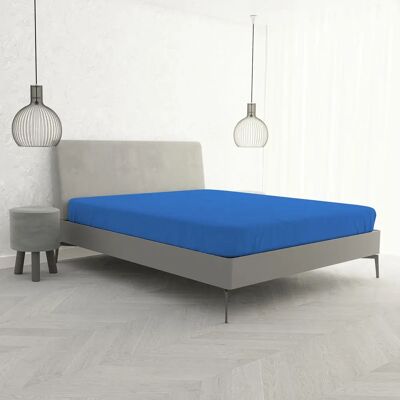 Max Color Drap-housse en coton Royal Max Color Drap-housse en coton Royal