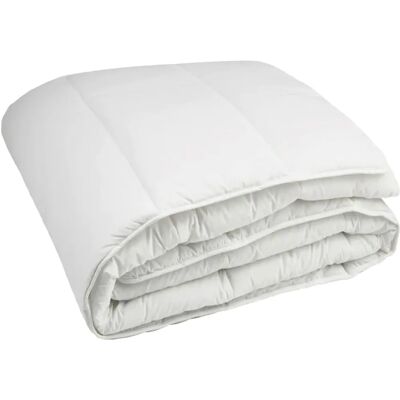 Linge de lit italien Édredon d'hiver en microfibre blanc Linge de lit italien Édredon d'hiver en microfibre blanc