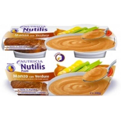 Danone Nutricia - Nutilis Pasto Manzo con Verdure - Alimento Medicinale Danone Nutricia - Nutilis Pasto Manzo con Verdure - Alimento Medicinale
