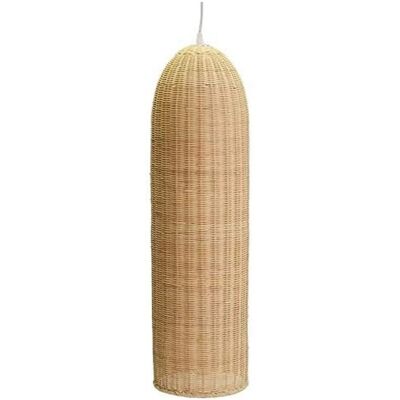 VACCHETTI Natürlicher Rattan-Deckenleuchte - 20x77cm VACCHETTI Natürlicher Rattan-Deckenleuchte - 20x77cm
