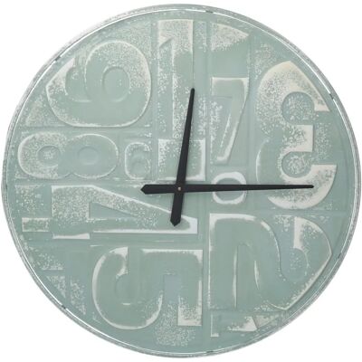 Vacchetti Metall-Wanduhr - Grün - ø70x3 Vacchetti Metall-Wanduhr - Grün - ø70x3