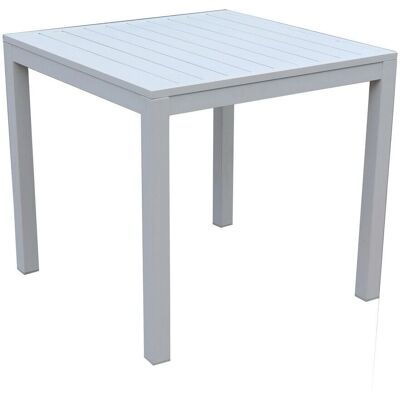 Vacchetti Sullivan Weißer Aluminium Esstisch - Esstisch Vacchetti Sullivan Weißer Aluminium Esstisch - Esstisch