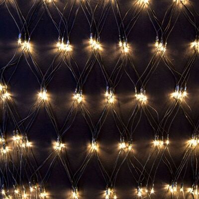 WEBMARKETPOINT - Red 400 LED Blanco Cálido - 4.0m x 1.5m WEBMARKETPOINT - Red 400 LED Blanco Cálido - 4.0m x 1.5m