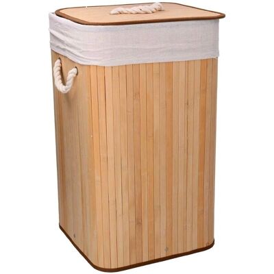 HomeGarden Cesta de bambú - cm35x35h60 - Tipo de cesta HomeGarden Cesta de bambú - cm35x35h60 - Tipo de cesta