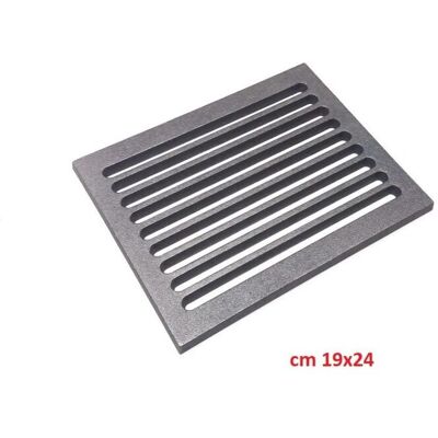 FONDERIA BONGIOVANNI - Griglia 24x19x1 - Ghisa - Grate FONDERIA BONGIOVANNI - Griglia 24x19x1 - Ghisa - Grate
