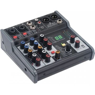 Mezclador Soundsation MIOMIX 204FX - 6 Canales, Efectos, Portátil Mezclador Soundsation MIOMIX 204FX - 6 Canales, Efectos, Portátil