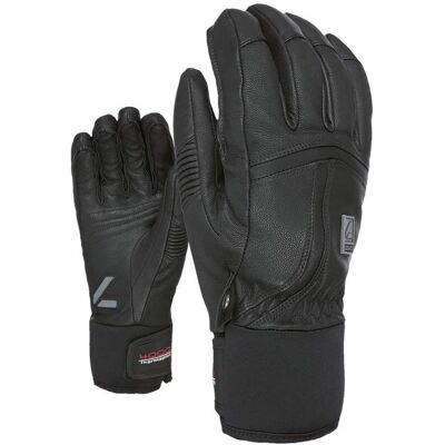 Guanti Level Impermeabili in Pelle da Sci - Nero - 10.5 - 3XL Guanti Level Impermeabili in Pelle da Sci - Nero - 10.5 - 3XL