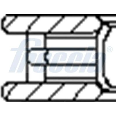 FRECCIA FR10-906800 Jeu de segments de piston - Moteur FRECCIA FR10-906800 Jeu de segments de piston - Moteur