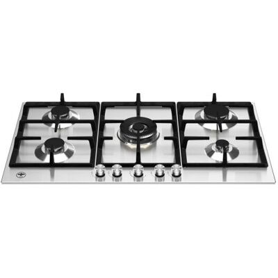 Bertazzoni La Germania P905CLAGX - Acciaio inox - Piano cottura a gas Bertazzoni La Germania P905CLAGX - Acciaio inox - Piano cottura a gas