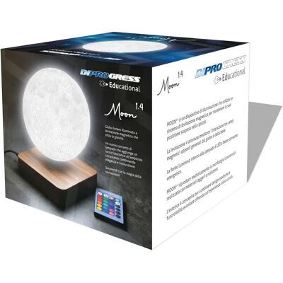 DIPROGRESS DP-MOON-14 Lámpara de Mesa de Madera con LED Flotante DIPROGRESS DP-MOON-14 Lámpara de Mesa de Madera con LED Flotante