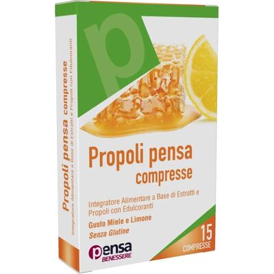 Pensa Pharma Propoli 15 Compresse - Integratore alimentare Pensa Pharma Propoli 15 Compresse - Integratore alimentare